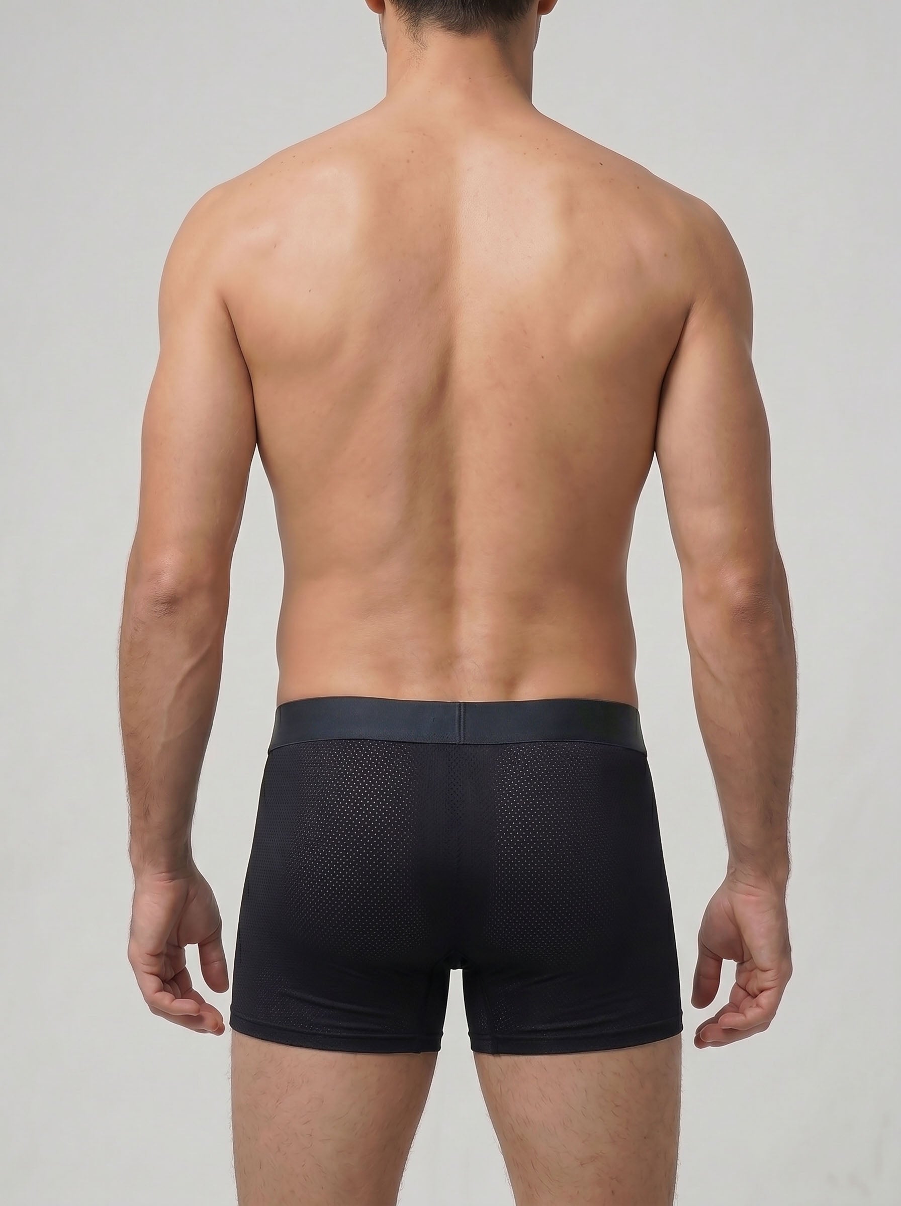 Micro-Mesh Boxer Brief - Black