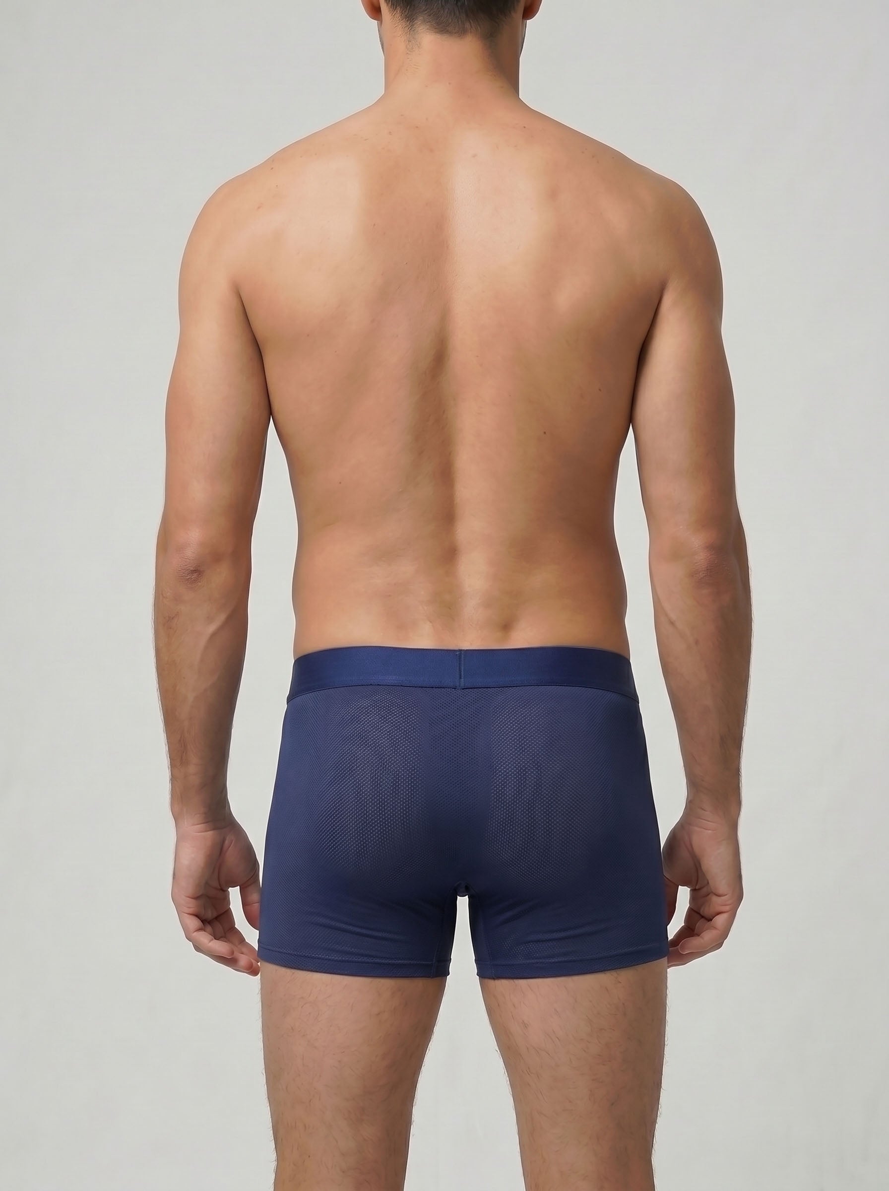 Micro-Mesh Boxer Brief - Navy