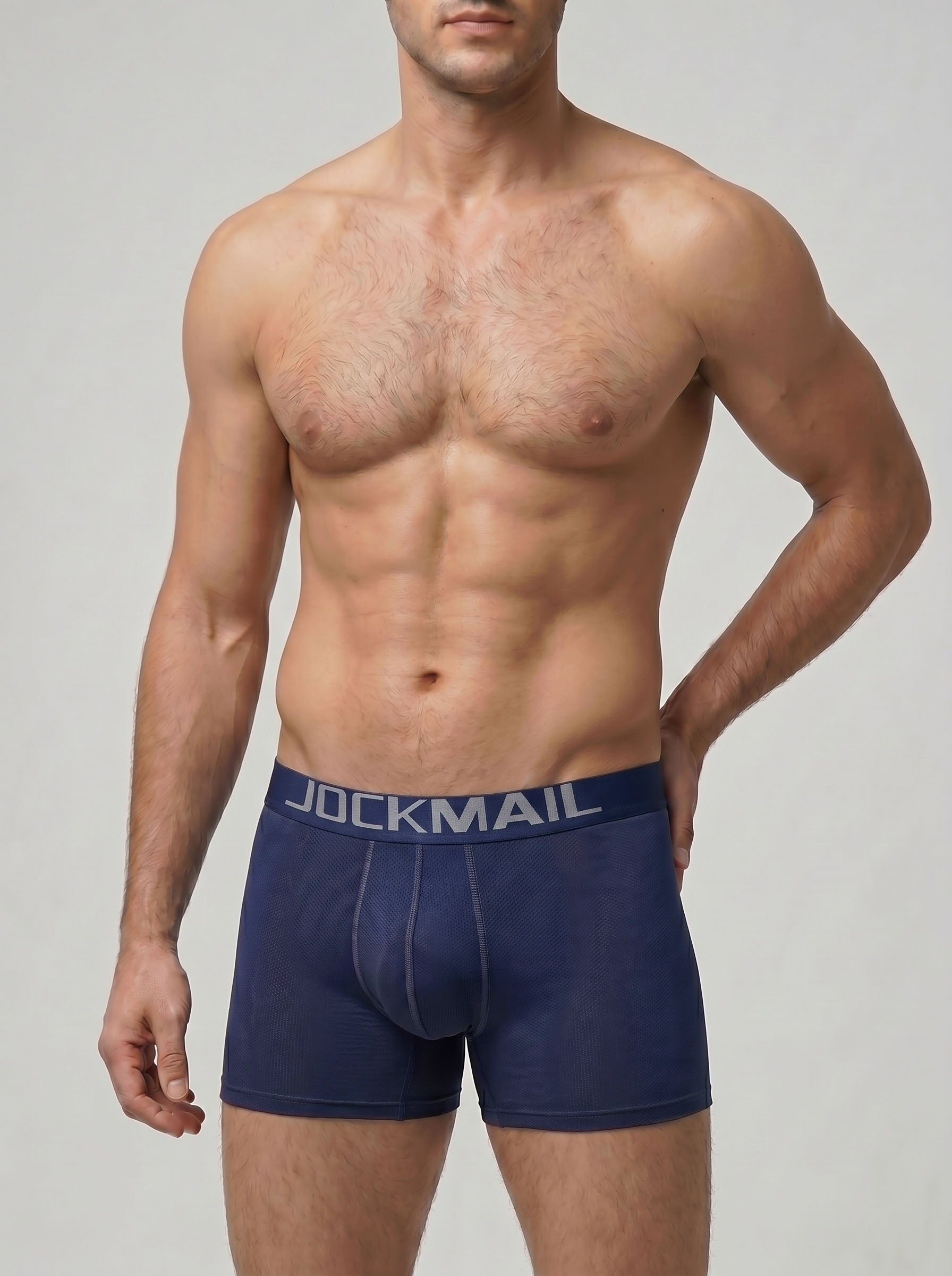 Micro-Mesh Boxer Brief - Navy