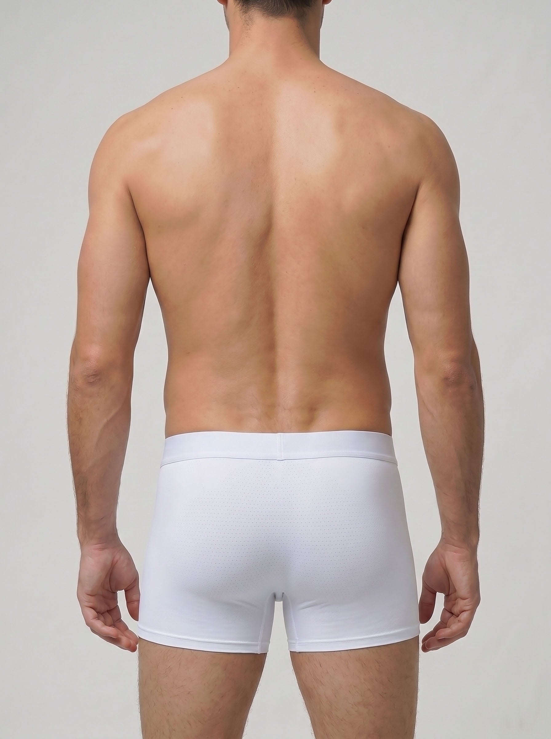 Micro-Mesh Boxer Brief - White