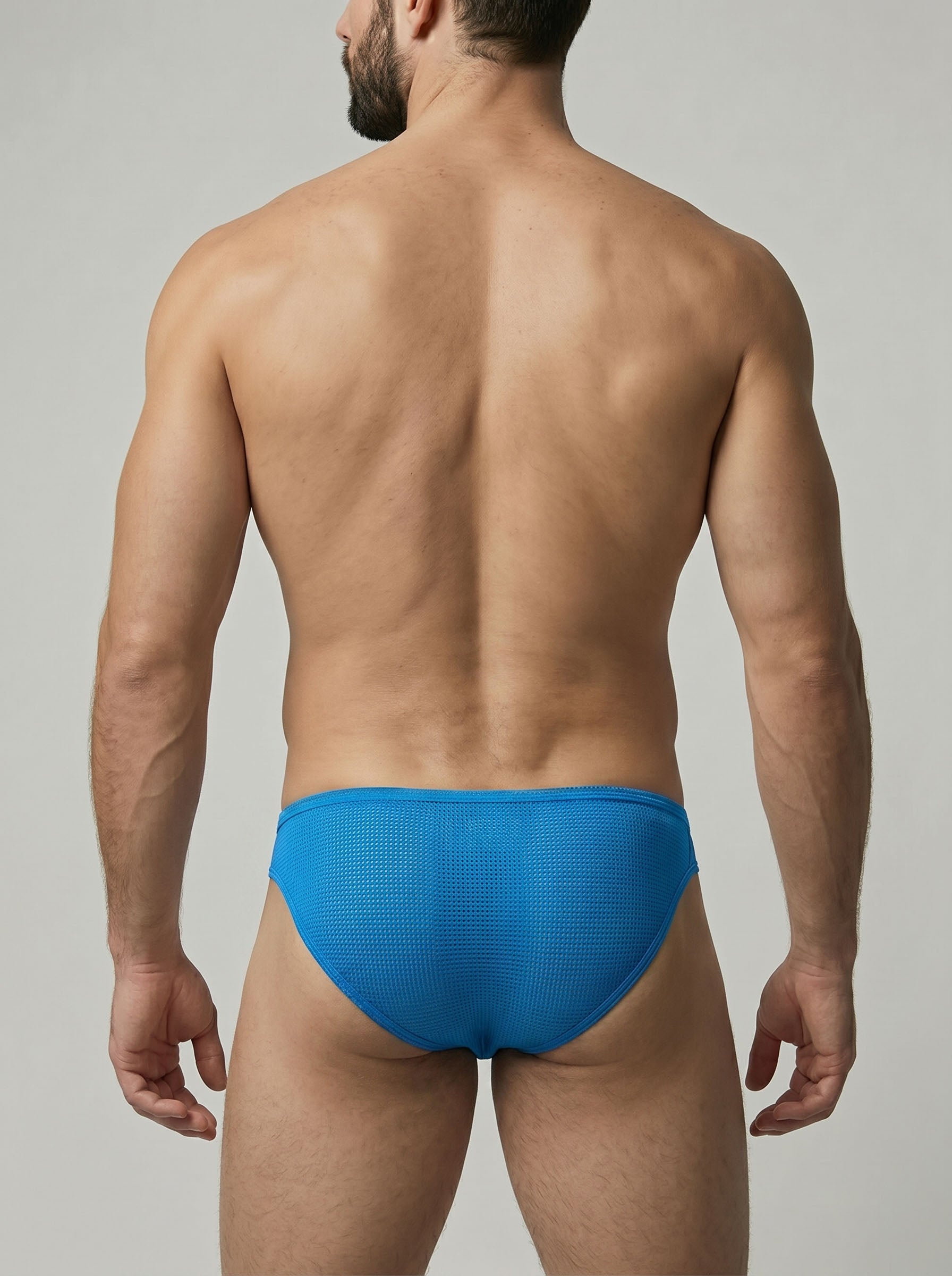 Micro-Mesh Brief - Blue